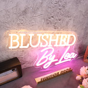 Blushed By Lea Custom Neon Sign