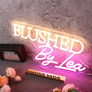 Blushed By Lea Custom Neon Sign