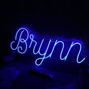 Bnynn Blue Neon Sign