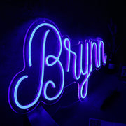 Bnynn Blue Neon Sign