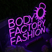 Body Factory Fashion Pink Neon Sign