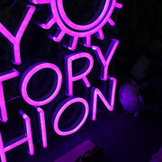 Body Factory Fashion Pink Neon Sign