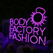 Body Factory Fashion Pink Neon Sign