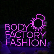 Body Factory Fashion Pink Neon Sign