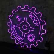 Body Factory Purplr Neon Sign