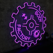 Body Factory Purplr Neon Sign