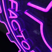 Body Factory Purplr Neon Sign