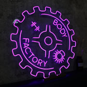 Body Factory Purplr Neon Sign