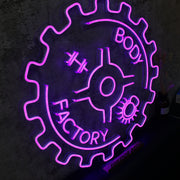 Body Factory Purplr Neon Sign