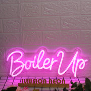 Boiler Up Purple Neon Sign