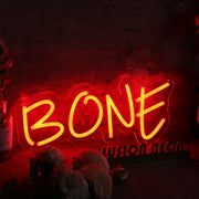 Bone Red Custom Neon Sign