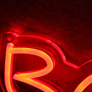 Bone Red Custom Neon Sign