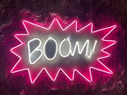 Boom Neon Sign