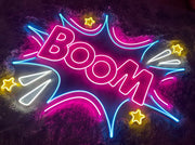 Boom V1 Neon Sign