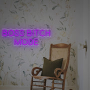 Boss Bitch Mode LED Neon Sign