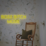 Boss Bitch Mode LED Neon Sign