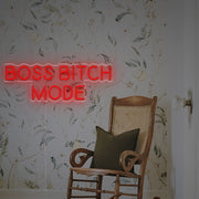 Boss Bitch Mode LED Neon Sign