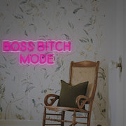 Boss Bitch Mode LED Neon Sign