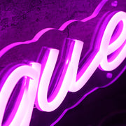 Boutique Purple Neon Sign