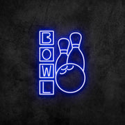 Bowling Neon Sign