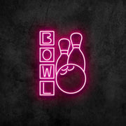 Bowling Neon Sign