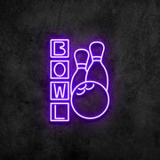 Bowling Neon Sign