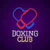 Boxing Club Neon Sign