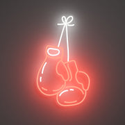 Boxing Gloves Neon Sign