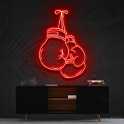 Boxing Gloves Neon Sign