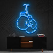 Boxing Gloves Neon Sign