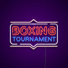 Boxing Tournament Neon Sign