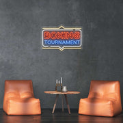 Boxing Tournament Neon Sign