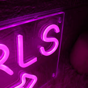 Boys' and girls' directions Neon Sign