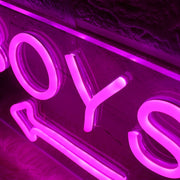 Boys' and girls' directions Neon Sign