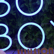 BOYS BOYS BOYS Blue Neon Sign