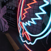 Break Skull Neon Sign