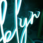 Brooklyn White Neon Sign