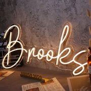 Brooks Neon Sign