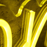 Bryson Yellow Neon Sign