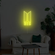 BTS Neon Sign