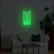 BTS Neon Sign