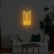 BTS Neon Sign