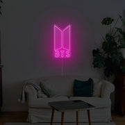 BTS Neon Sign