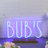 Bub's Blue Neon Sign