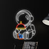 Bubble Tea Led Neon Sign Spaceman Led Sign Bubble Tea Coffee Wall Decor