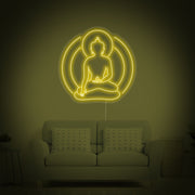 Buddha Yoga Neon Sign