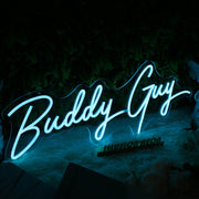 Buddy Guy Blue Neon Sign