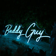 Buddy Guy Blue Neon Sign