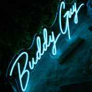 Buddy Guy Blue Neon Sign