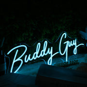 Buddy Guy Blue Neon Sign